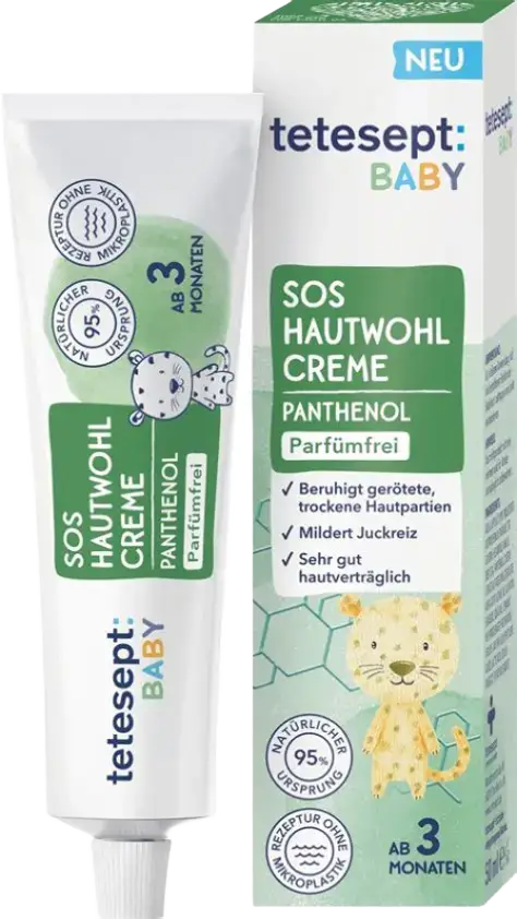 Tetesept S0S Hautwohl Creme