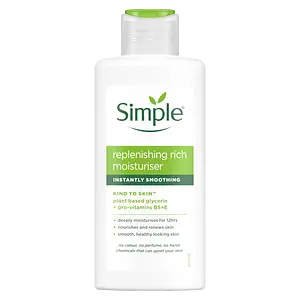 Simple Skincare Replenishing Rich Moisturiser UK