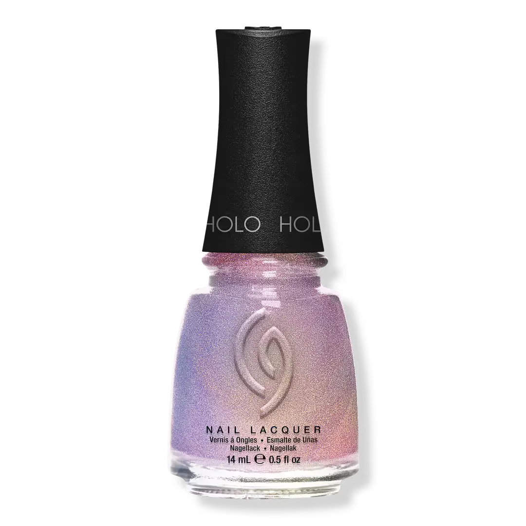 China Glaze Mega Pigment Holographics Nail Lacquer Glisten Up, Babe!