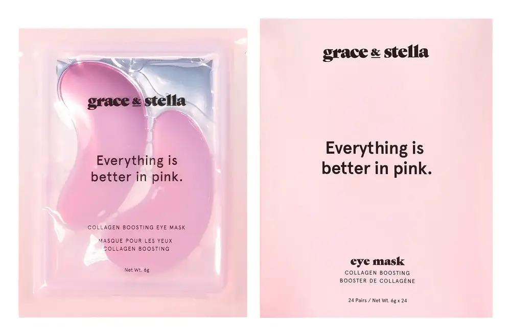 Grace & Stella Everything Is Better In Pink Eye Mask
