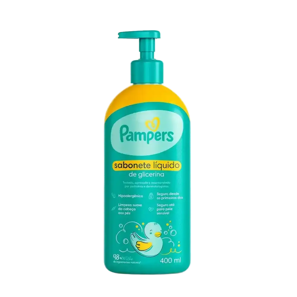 Pampers Sabonete Líquido De Glicerina Brazil