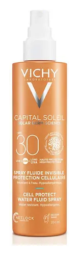 Vichy Capital Soleil Cell Protect Invisible UVA + UVB Sun Protection Spray SPF30