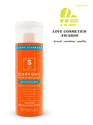 Barwa Cosmetics Barwa Siarkowa exfoliating facial tonic