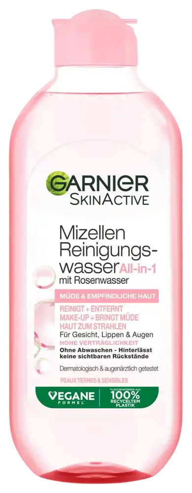 Garnier SkinActive Micellar Cleansing Water All-In-1 With Rose Water Austria