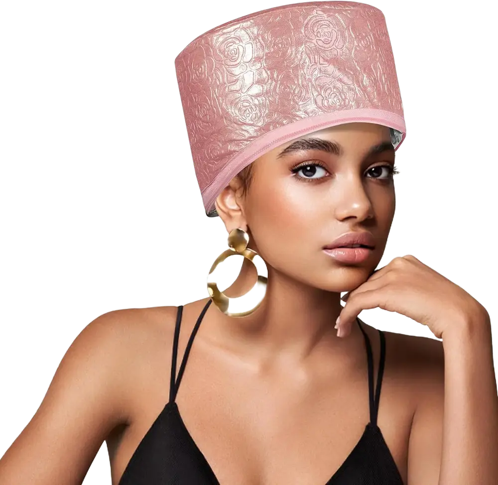 Ingeware Heat Cap for Deep Conditioning Pink