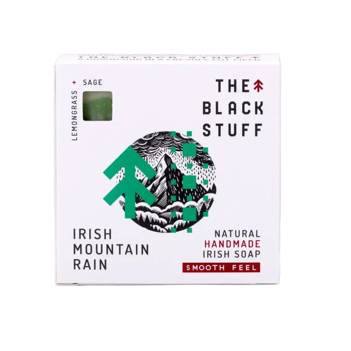 The Black Stuff Irish Mountain Rain Natural Handmade Irish Soap