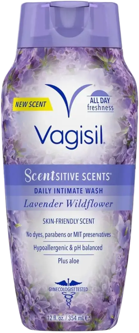 Vagisil Scentsitive Scents Daily Intimate Wash Lavender Wildflower