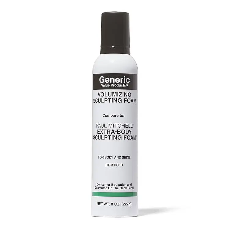 Generic Value Products Volumizing Sculpting Foam Compare to Paul Mitchell Extra Body Sculpting Foam
