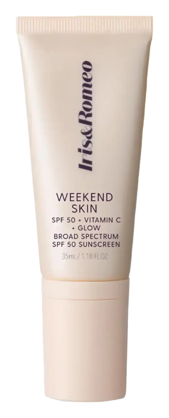 Iris&Romeo Weekend Skin SPF 50 Instant Glow Mineral Sunscreen Universal