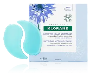 Klorane Smoothing & Soothing Eye Patches With Cornflower