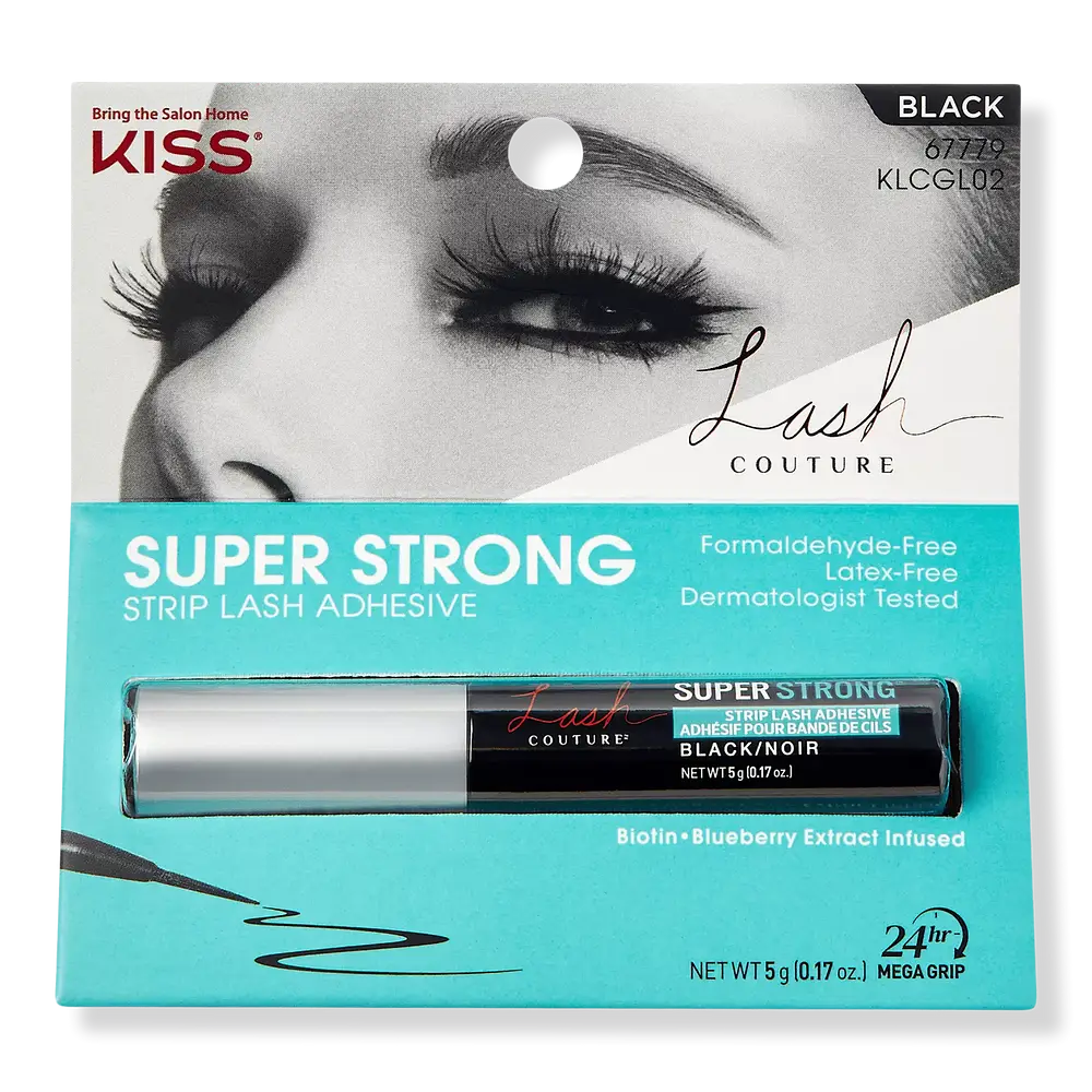 Kiss Lash Couture Super Strong Strip Lash Adhesive Black
