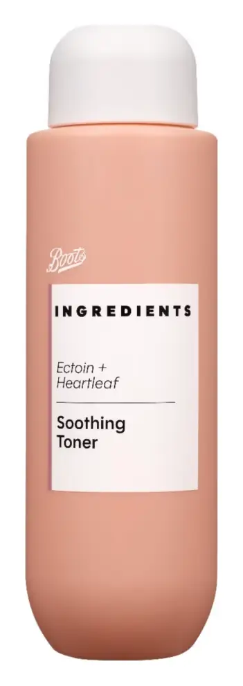 Boots Ingredients Ectoin + Heartleaf Soothing Toner