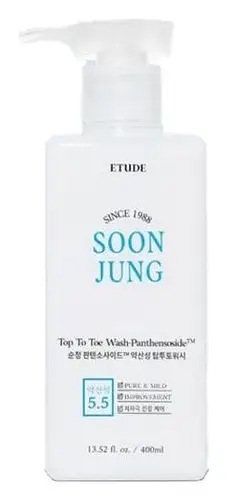 Etude House Soon Jung Panthensoside Top To Toe Wash-Panthensoside