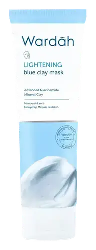 Wardah Lightening Blue Clay Mask