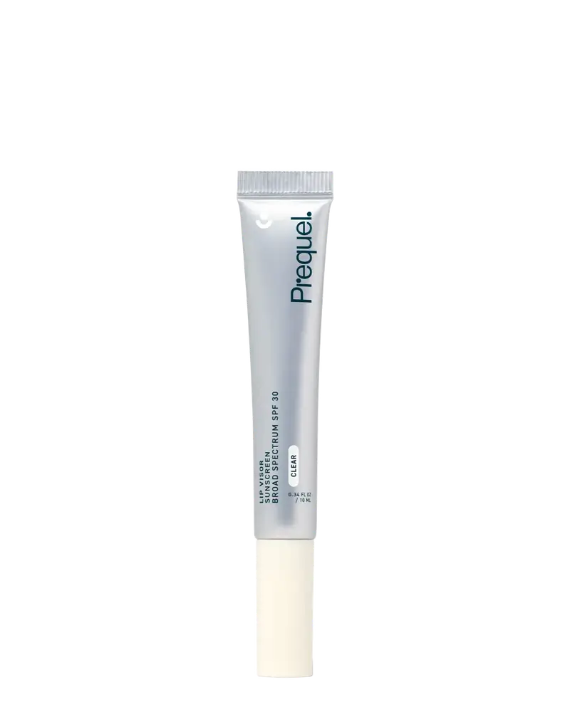 Prequel Lip Visor Sunscreen Broad Spectrum SPF 30 Clear
