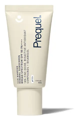 Prequel Sun Barrier Mineral Sunscreen Broad Spectrum SPF 50 PA++++