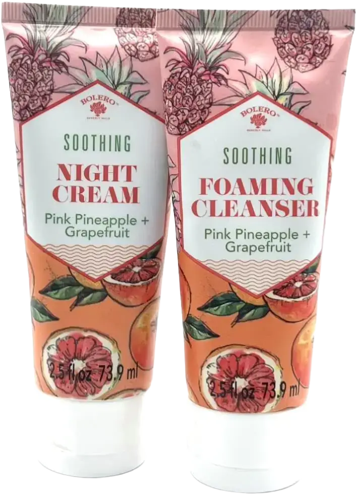 Bolero Beverly HIlls Soothing Foaming Cleanser Pink Pineapple + Grapefruit