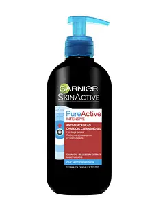 Garnier Pure Active Intensive Anti-Blackhead Charcoal Cleansing Gel UK