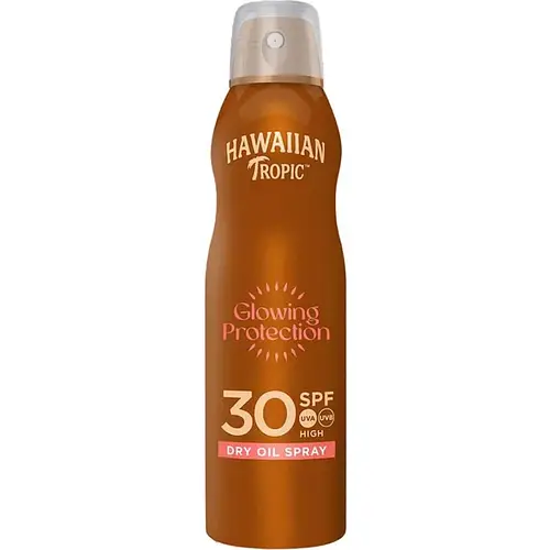 Hawaiian Tropic Glowing Protection Dry Oil Spray SPF30
