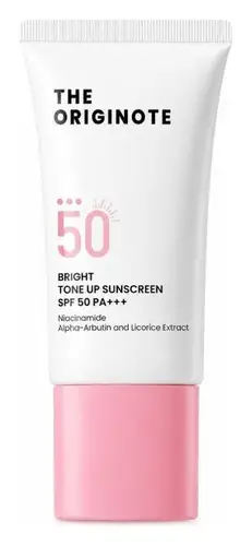 The Originote Bright Tone Up Sunscreen SPF 50