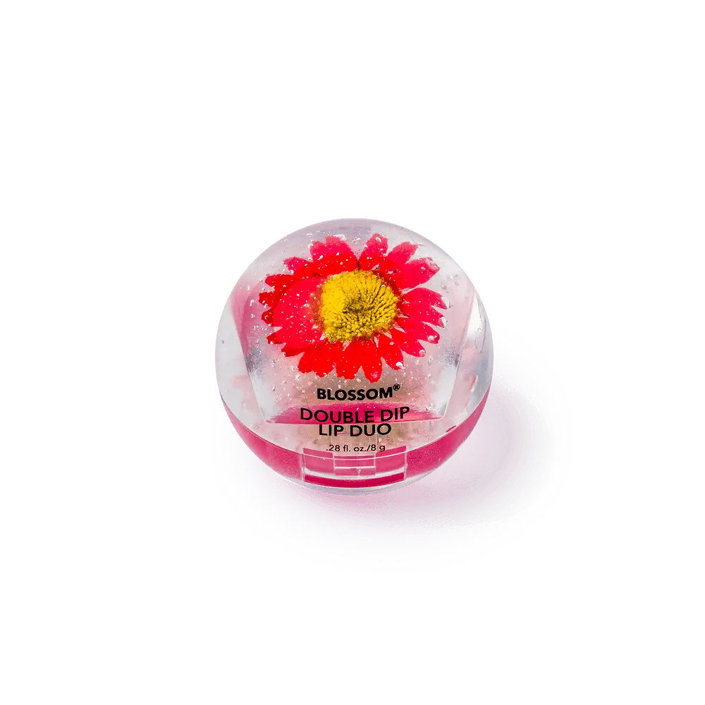 Blossom Double Dip Lip Duo Gloss Red