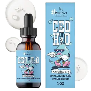 Purifect By Symphony Beauty CEO Of H2O Hyaluronic Acid Facial Serum