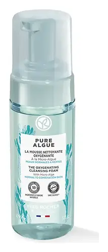 Yves Rocher Oxygenating Cleansing Foam Pure Algue