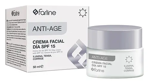 Farline Crema Facial Anti-Age Día SPF15