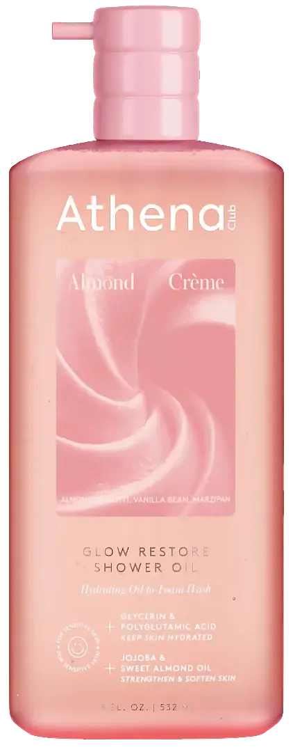 Athena Club Glow Restore Shower Oil Almond Crème