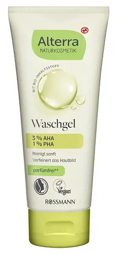 Alterra Naturkosmetik Waschgel 3% AHA 1% PHA