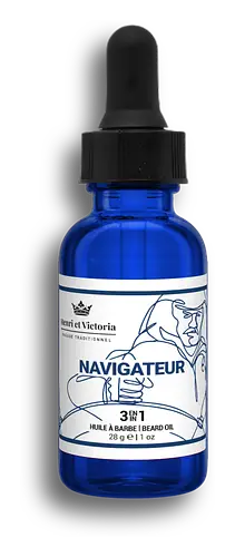 Henri Et Victoria Beard Oil - Preshave Oil Navigateur