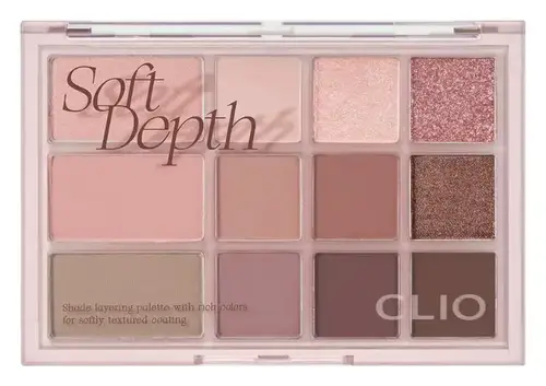 CLIO Shade & Shadow Palette 02 Soft Depth