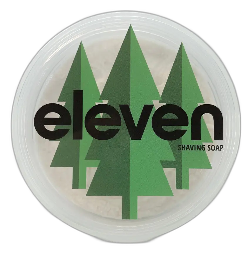 Eleven Shaving Shave Soap Cedar, Vetiver and Sweetgrass