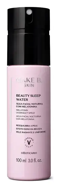 O Boticário Água Facial Noturna Beauty Sleep Water Make B. Skin