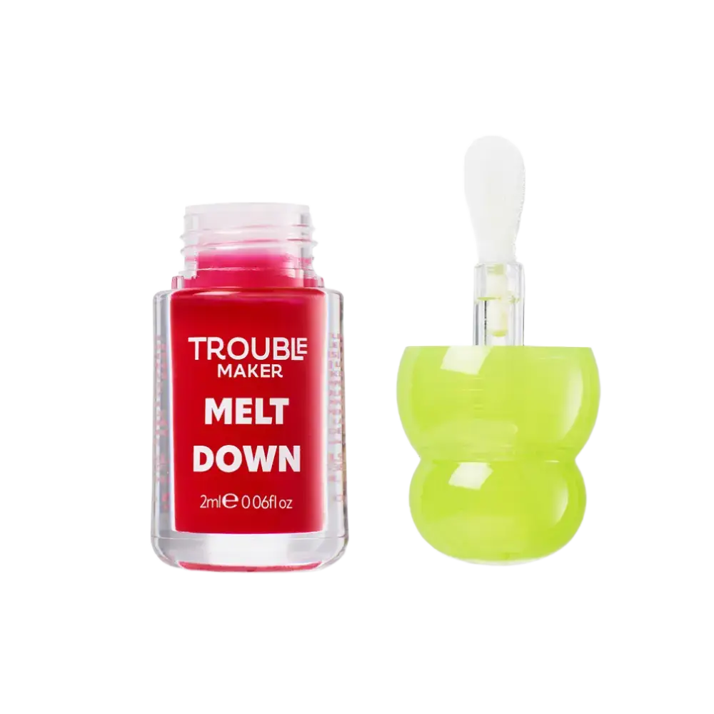 Trouble Maker Melt Down Lip Oil Overload Pink