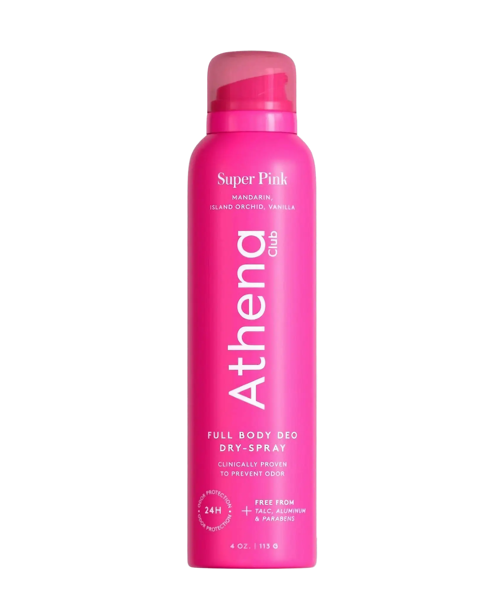 Athena Club Full Body Deo Dry-Spray Super Pink