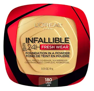 L'Oreal Infallible Fresh 24H Wear Foundation In A Powder 180 Linen