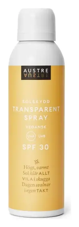 Austre Transparent Sun Spray SPF 30