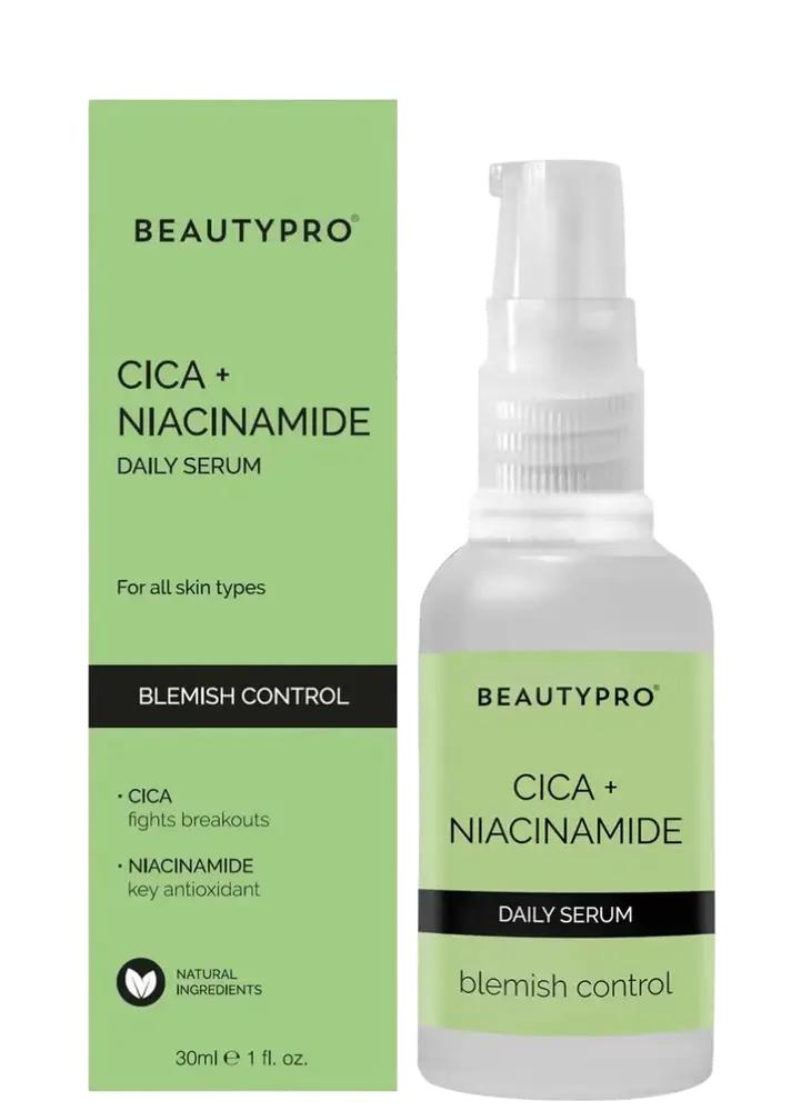BeautyPro Cica + Niacinamide Blemish Control Daily Serum