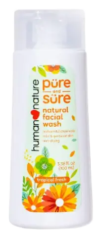 Human Nature Pure And Sure Natural Facial Wash