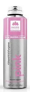 Pacific Shaving Company Colorful Shaving Cream Pink