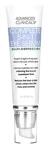Advanced Clinicals Complete 5-in-1 Eye Serum