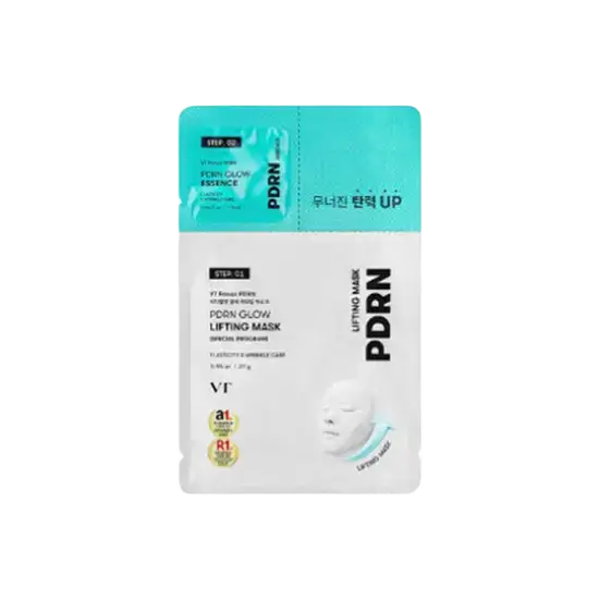 VT Cosmetics 2-Step PDRN Glow Lifting Mask & Essence