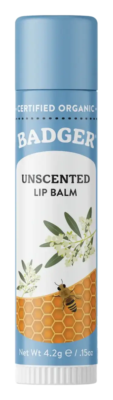 Badger Classic Lip Balm Unscented
