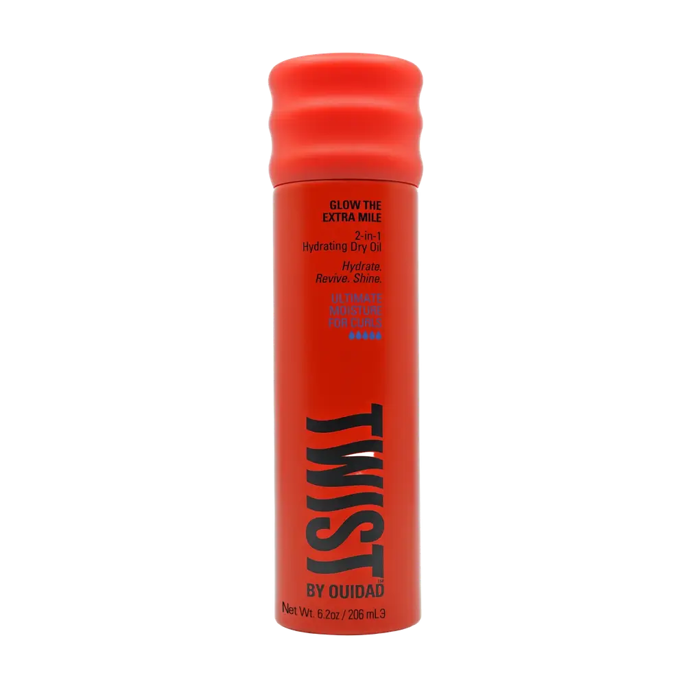 Twist By Ouidad Glow The Extra Mile 2-In-1 Hydrating Dry Oil