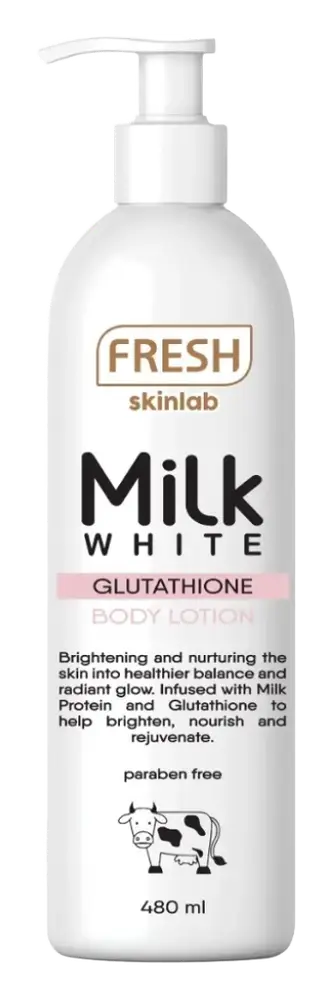 Fresh Skinlab Milk White Glutathione Body Lotion