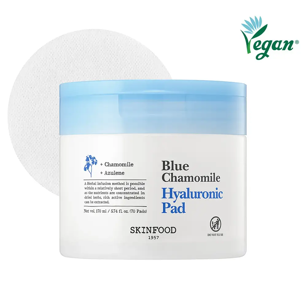 Skinfood Blue Chamomile Hyaluronic Pad