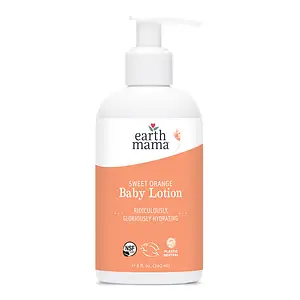 Earth Mama Organics Baby Lotion Sweet Orange