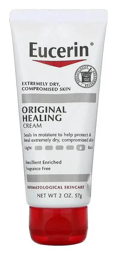 Eucerin Original Healing, Creme for Very Dry Sensitive Skin, Fragrance Free