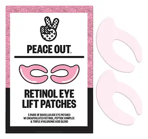 Peace Out Retinol Eye Left Eye Patches